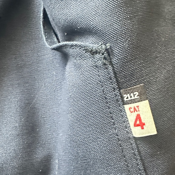 Carhartt Men's Dark Blue Field 2112 Cat 4 FR Jacket - Picture 3 of 7